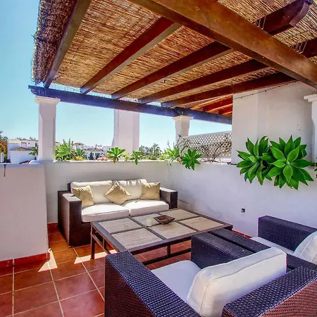 Apartment 1081 Beachfront Penthouse Jacuzzi Roofterace Lounge Wifi Marbella